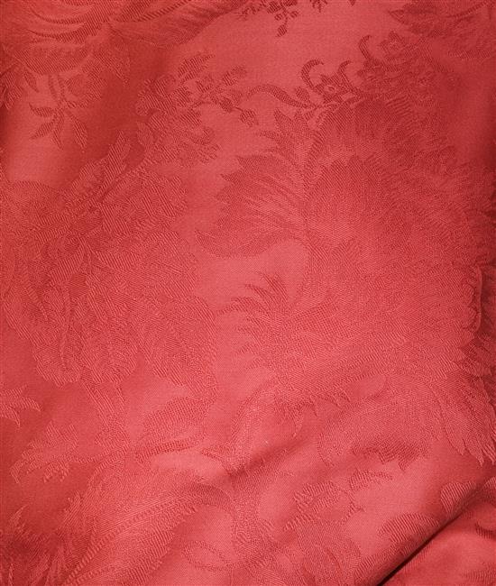 Two pairs of curtains- one velvet, one Damask